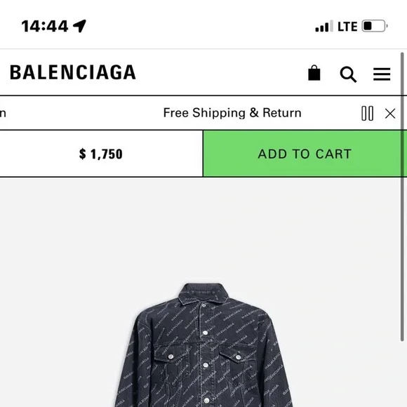 ●送料込●BALENCIAGA●YEAR OF THE TIGER TYPO ジャケット Balenciaga Year Of The Tiger Typo Jacket Large Fit - ShopStyle